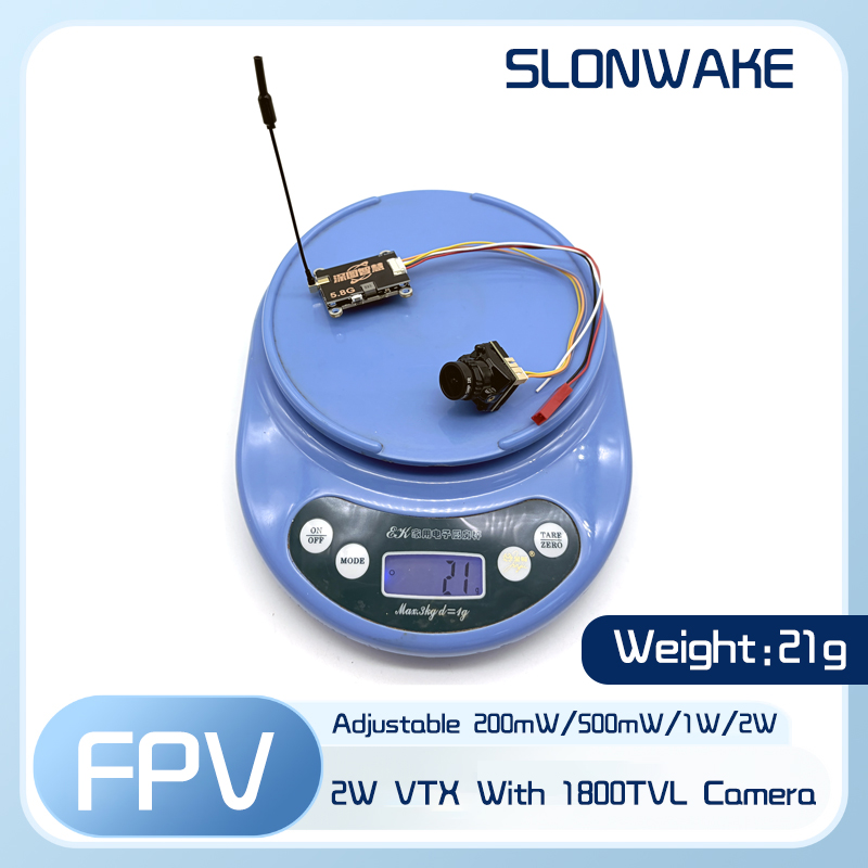 SLONWAKE 5.8G 56CH 2W 송신기 VTX( - Drone Frame 리뷰 및 가격
