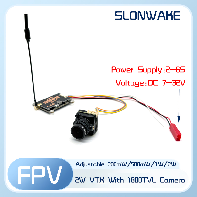 SLONWAKE 5.8G 56CH 2W 송신기 VTX( - Drone Frame 리뷰 및 가격