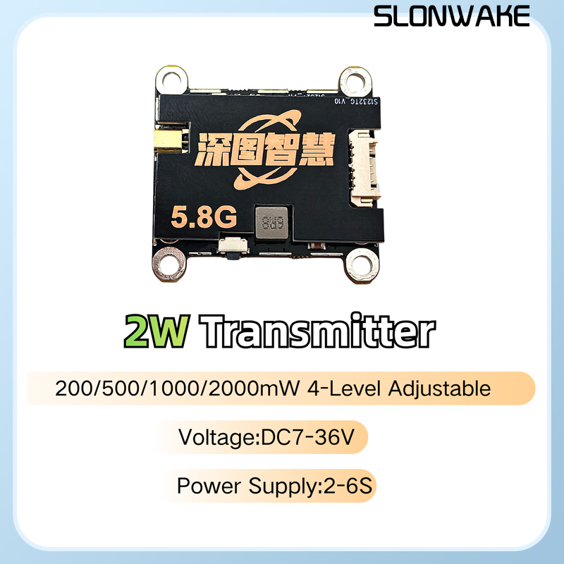 SLONWAKE 5.8G 56CH 2W 송신기 VTX( - Drone Frame 리뷰 및 가격