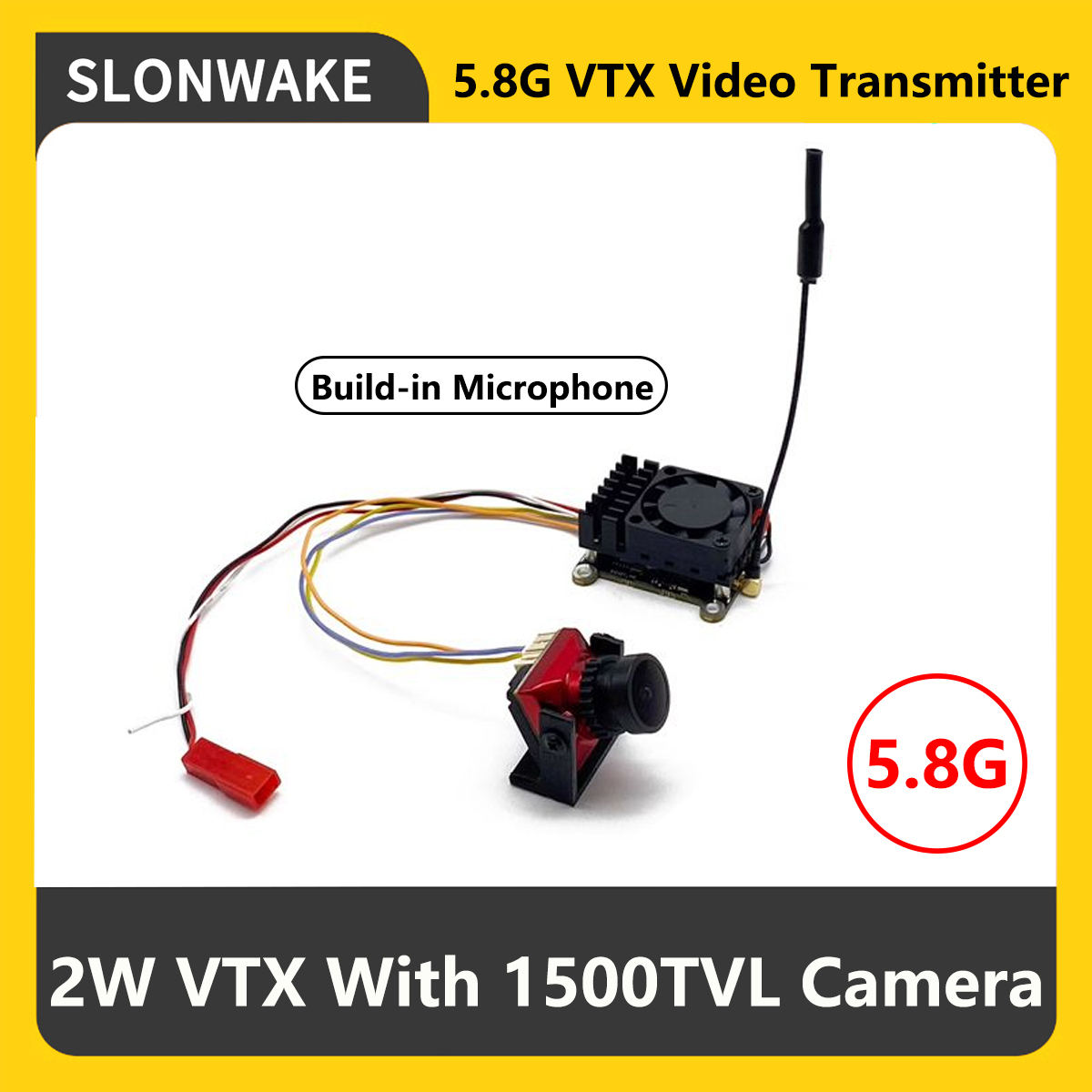 SLONWAKE 5.8G 2000mW FPV VTX 송 - Drone Frame 리뷰 및 가격